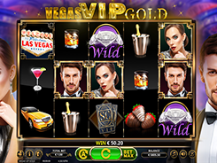 Vegas VIP Gold		 		Pokie