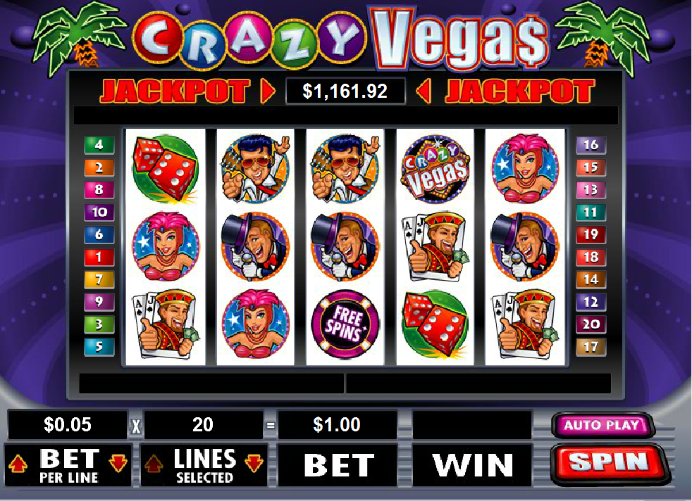 Crazy Vegas		 		Pokie